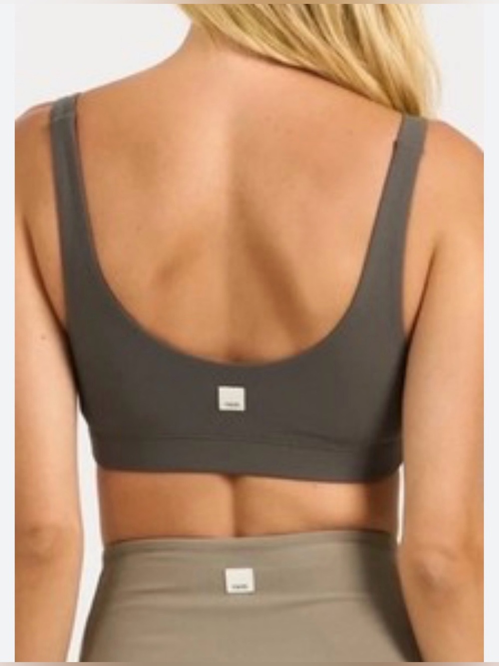 VUORI Sports Bra Yoga Gym Oregano Olive Green Women's Small